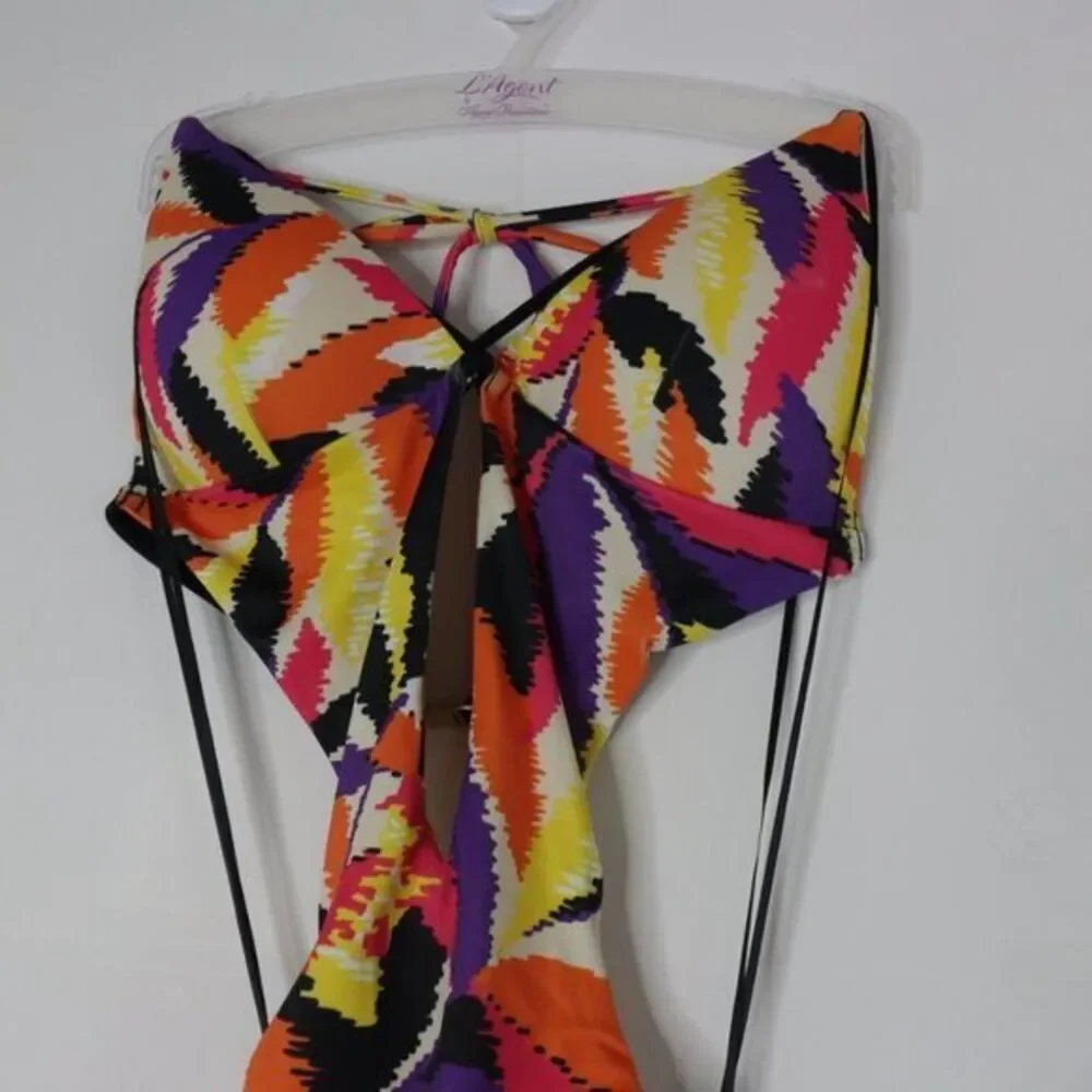 NEW L'Agent by Agent Provocateur Avril‎ swimsuit, multicolor, small